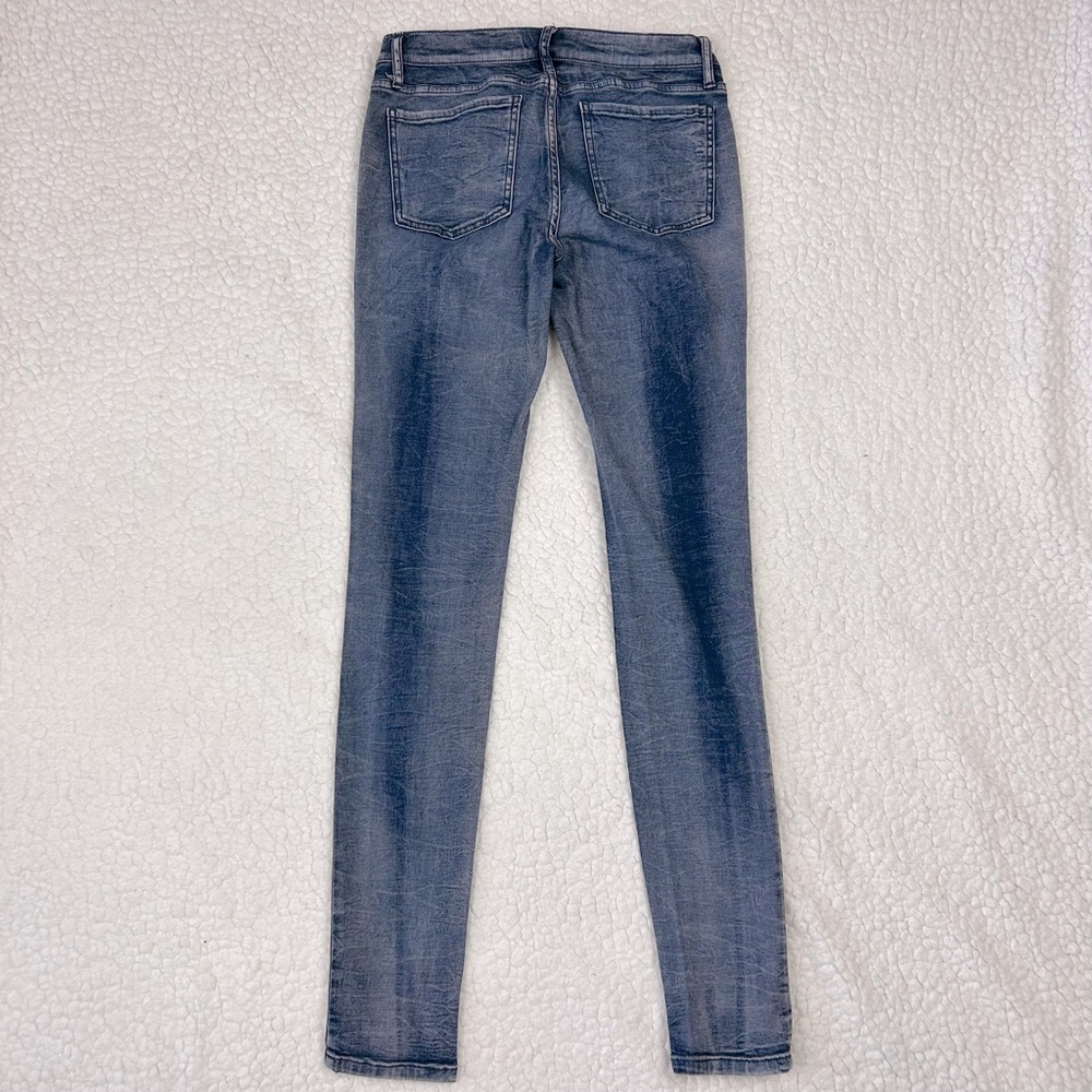 Juicy Couture Women's Blue Low Rise Skinny Jegging Jeans Stretch Denim Size S - Picture 2 of 5